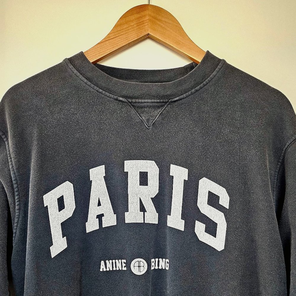 COPY - Anine Bing Ramona Sweatshirt University Paris
